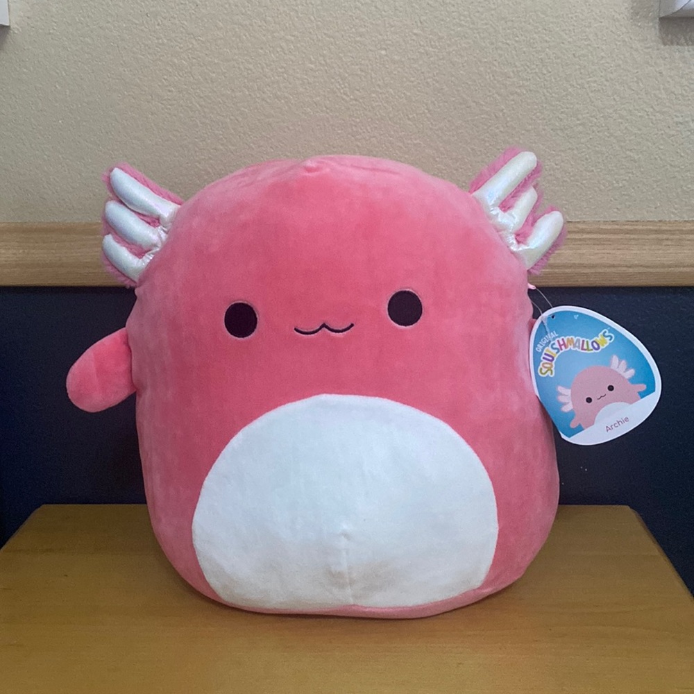 12” Archie Axolotl Squishmallow